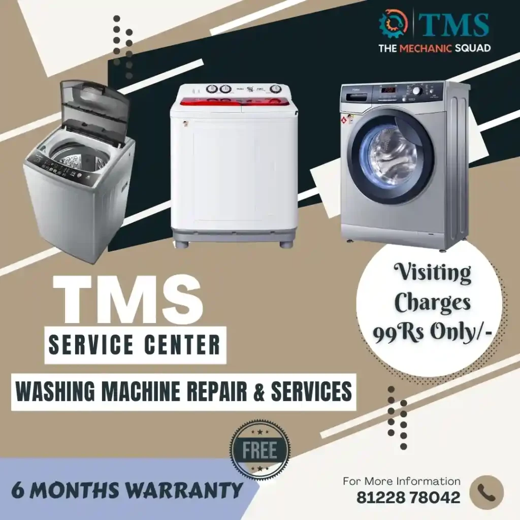 Washing Machine Repair Services in Gangai Nagar, Chennai – TMS Service Center