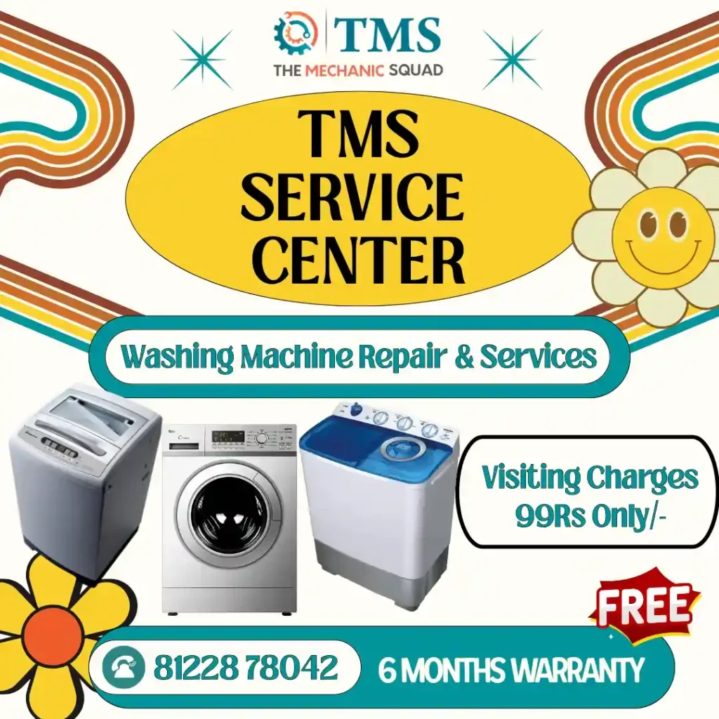 Washing Machine Repair Services in George Town, Chennai – TMS Service Center