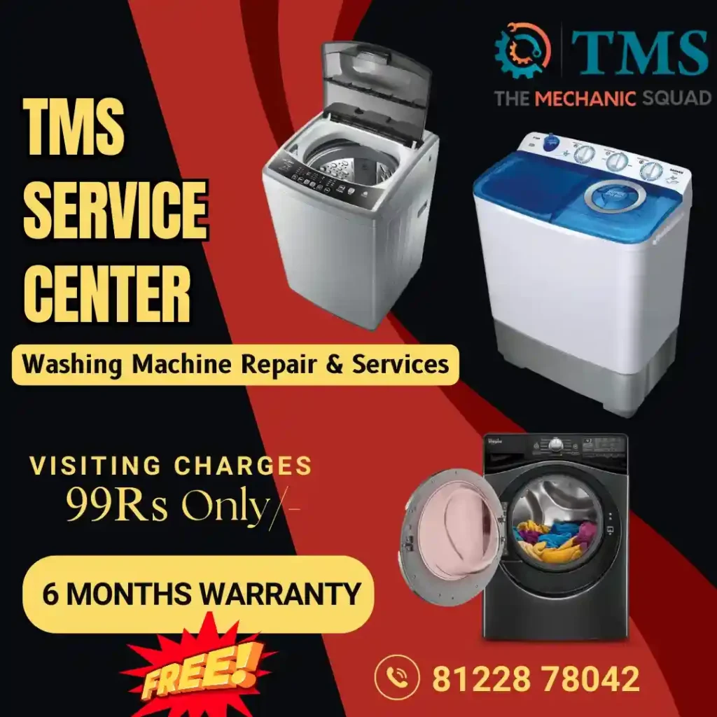Washing Machine Repair Services in Gopalapuram, Chennai – TMS Service Center