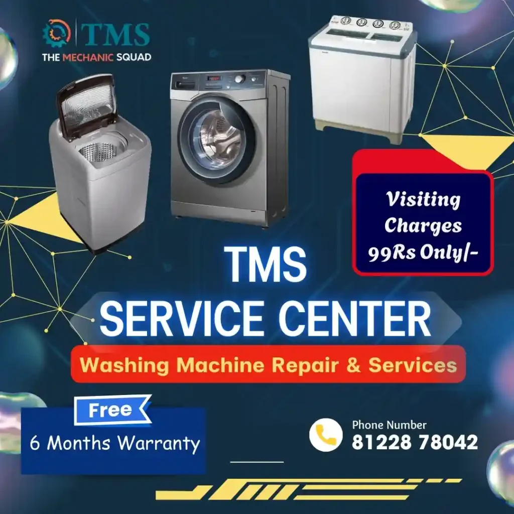 Washing Machine Repair Services in Government Estate, Chennai – TMS Service Center
