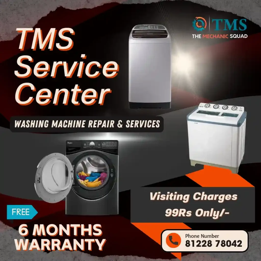 Washing Machine Repair Services in Guindy North, Chennai – TMS Service Center