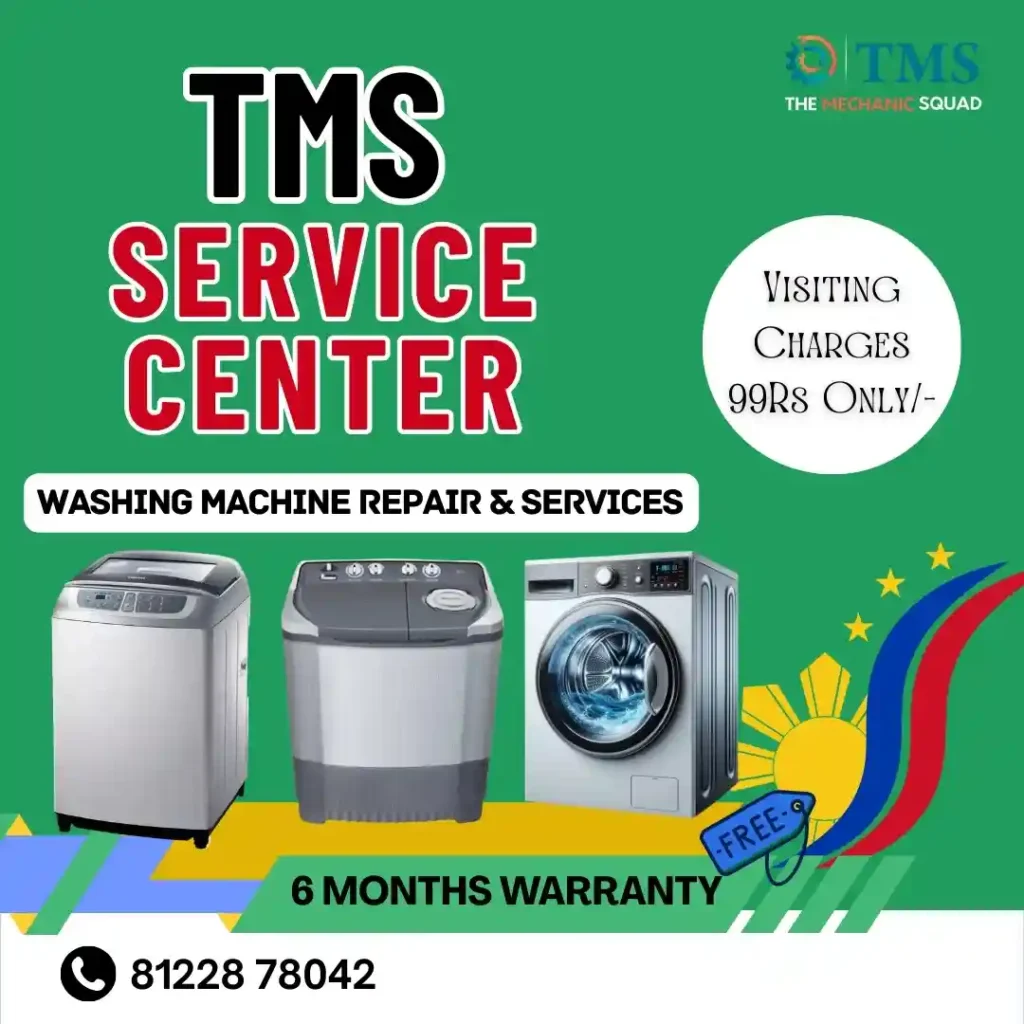 Washing Machine Repair Services in Ice House, Chennai – TMS Service Center