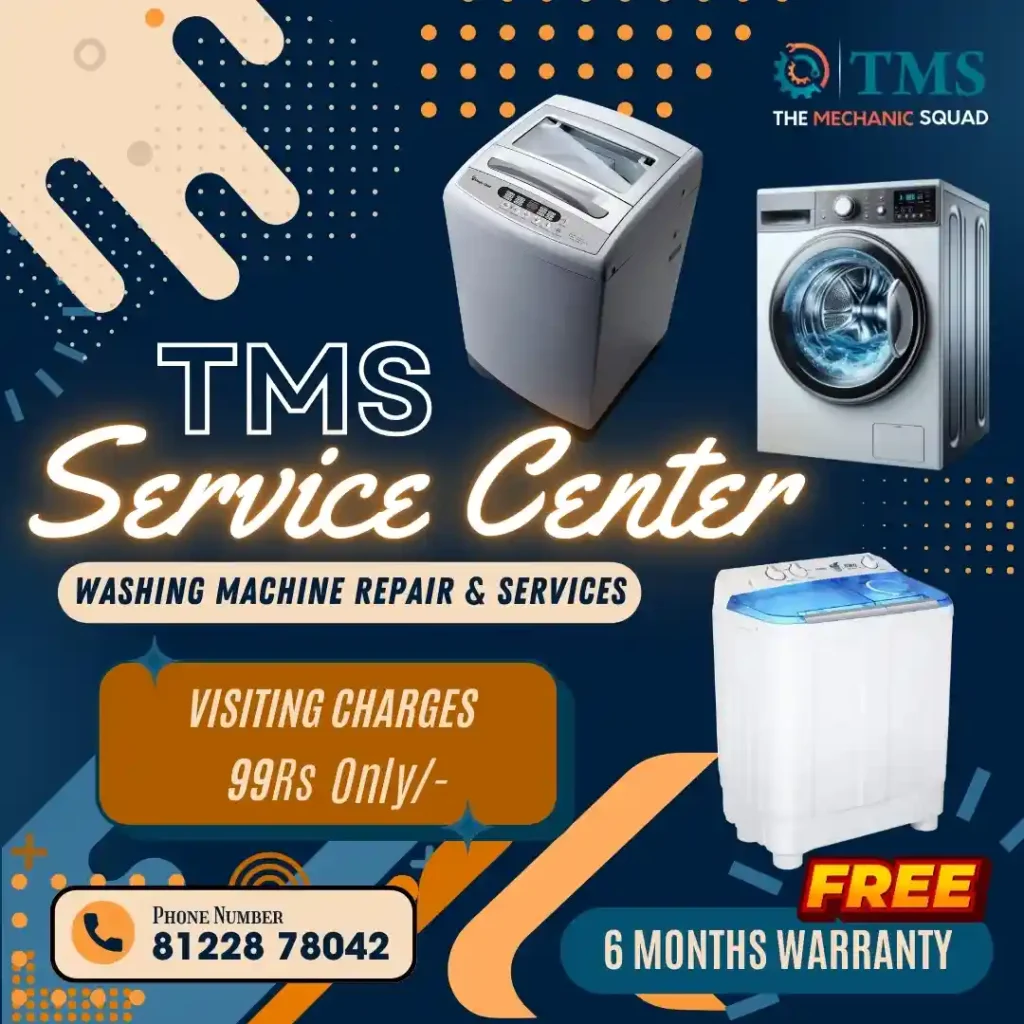 Washing Machine Repair Services in Jawahar Nagar, Chennai – TMS Service Center