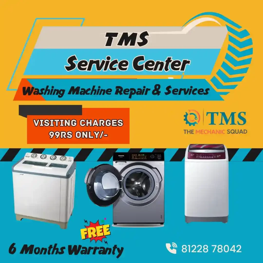 Washing Machine Repair Services in Indra Nagar, Chennai – TMS Service Center