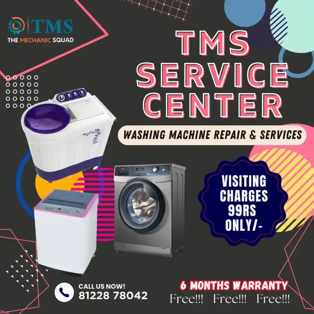 Washing Machine Repair Services in Jafferkhanpet, Chennai – TMS Service Center
