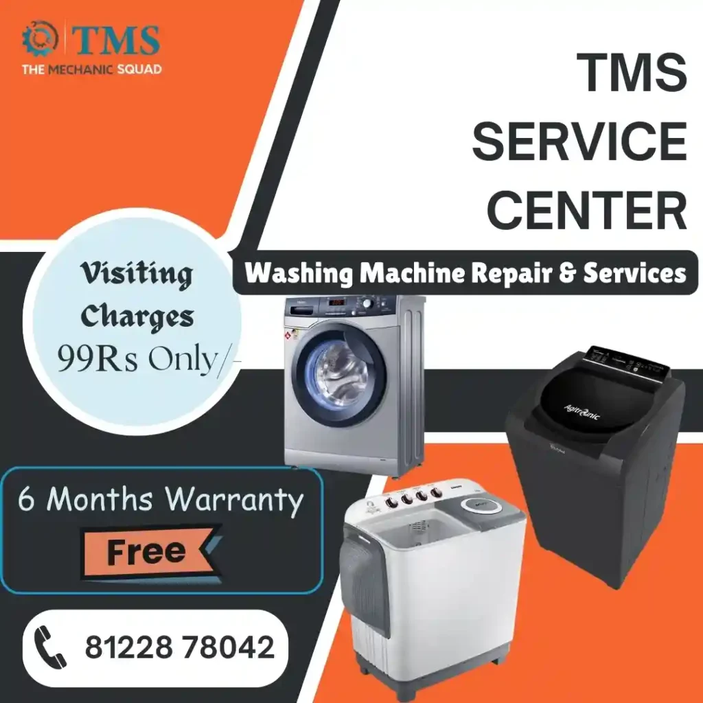 Washing Machine Repair Services in K.K. Nagar, Chennai – TMS Service Center