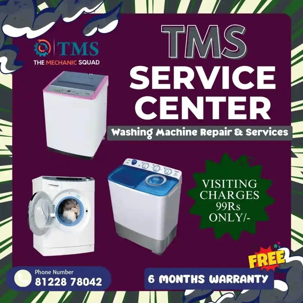 Washing Machine Repair Services in Kaladipet, Chennai – TMS Service Center