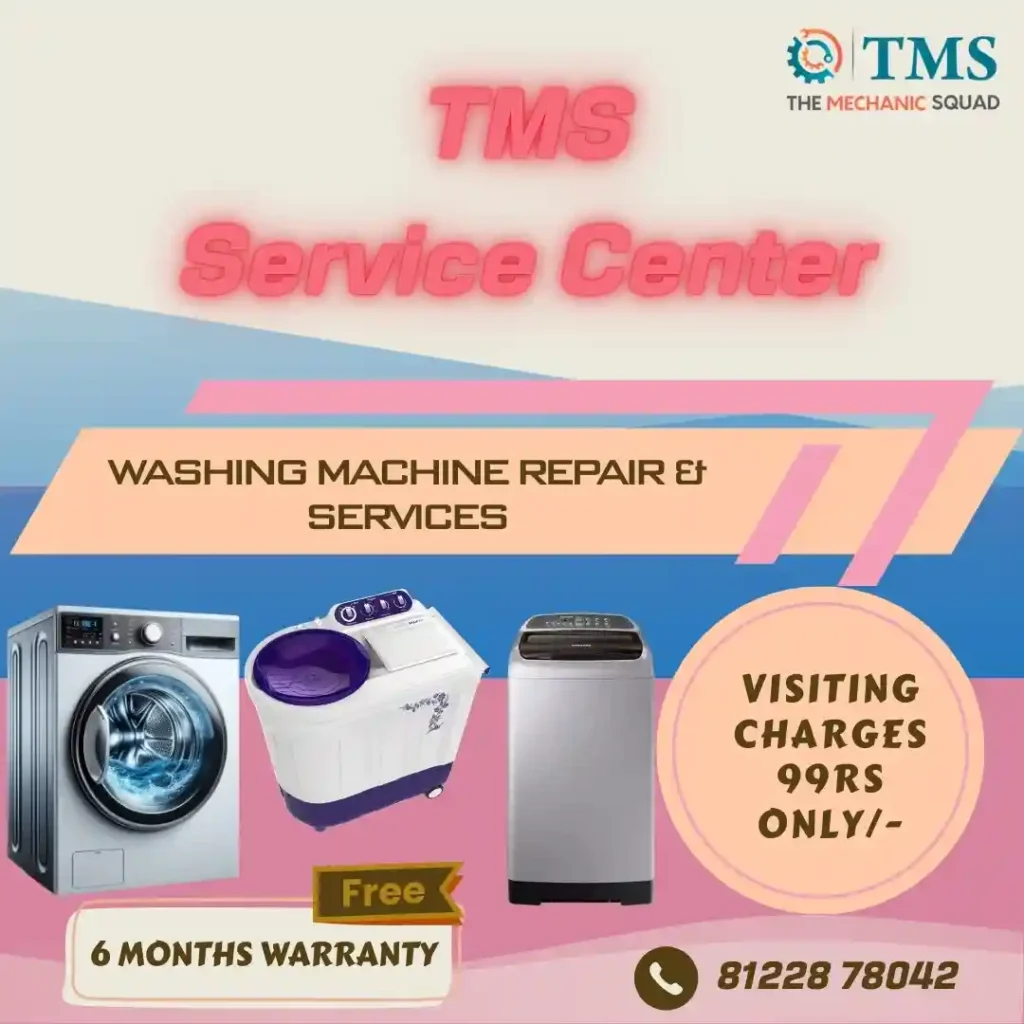 Washing Machine Repair Services in Kalinga Colony, Chennai – TMS Service Center