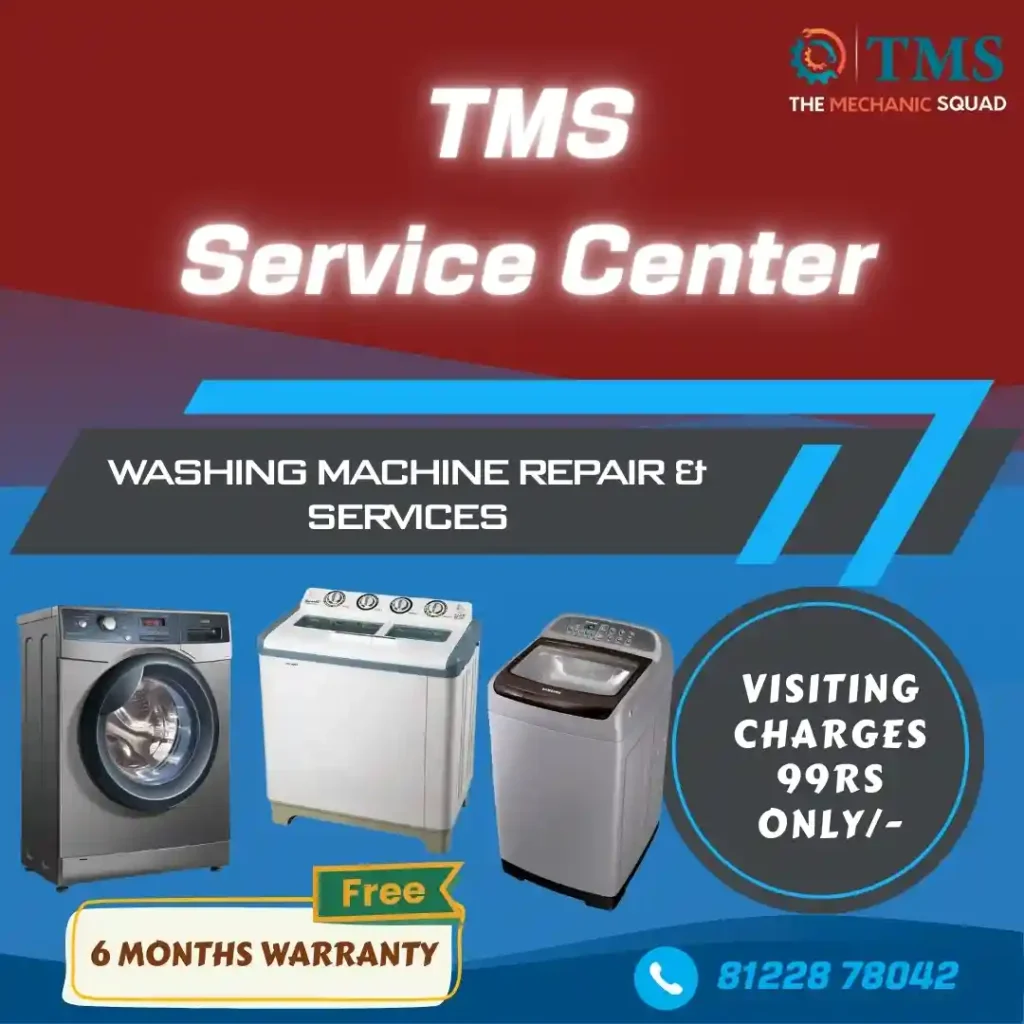 Washing Machine Repair Services in Kalingar Karunanidhinagar, Chennai – TMS Service Center