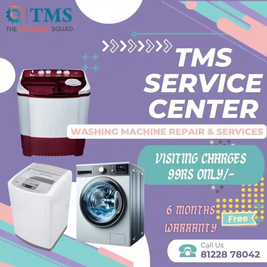 Washing Machine Repair Services in Kalmandapam, Chennai – TMS Service Center