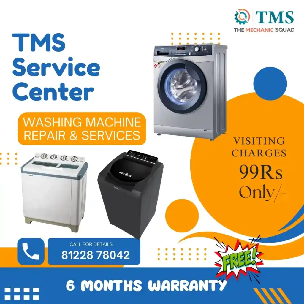 Washing Machine Repair Services in Kalmangalam, Chennai – TMS Service Center