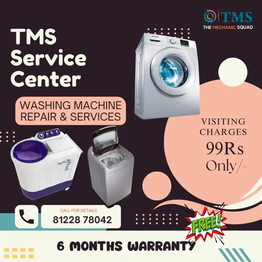 Washing Machine Repair Services in Kamarajnagar, Chennai – TMS Service Center