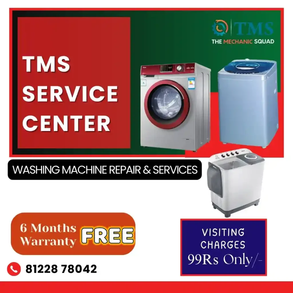 Washing Machine Repair Services in Kasturbanagar, Chennai – TMS Service Center