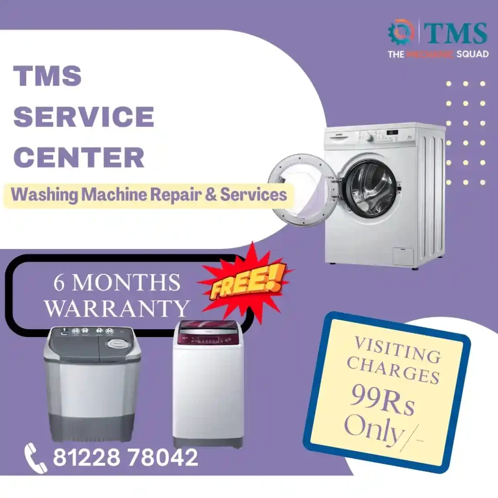 Washing Machine Repair Services in Kodambakkam West, Chennai – TMS Service Center