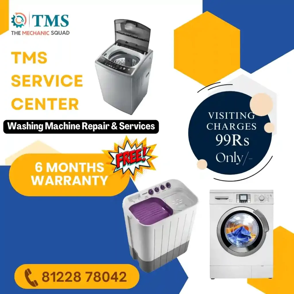 Washing Machine Repair Services in Kolathur-CPT, Chennai – TMS Service Center