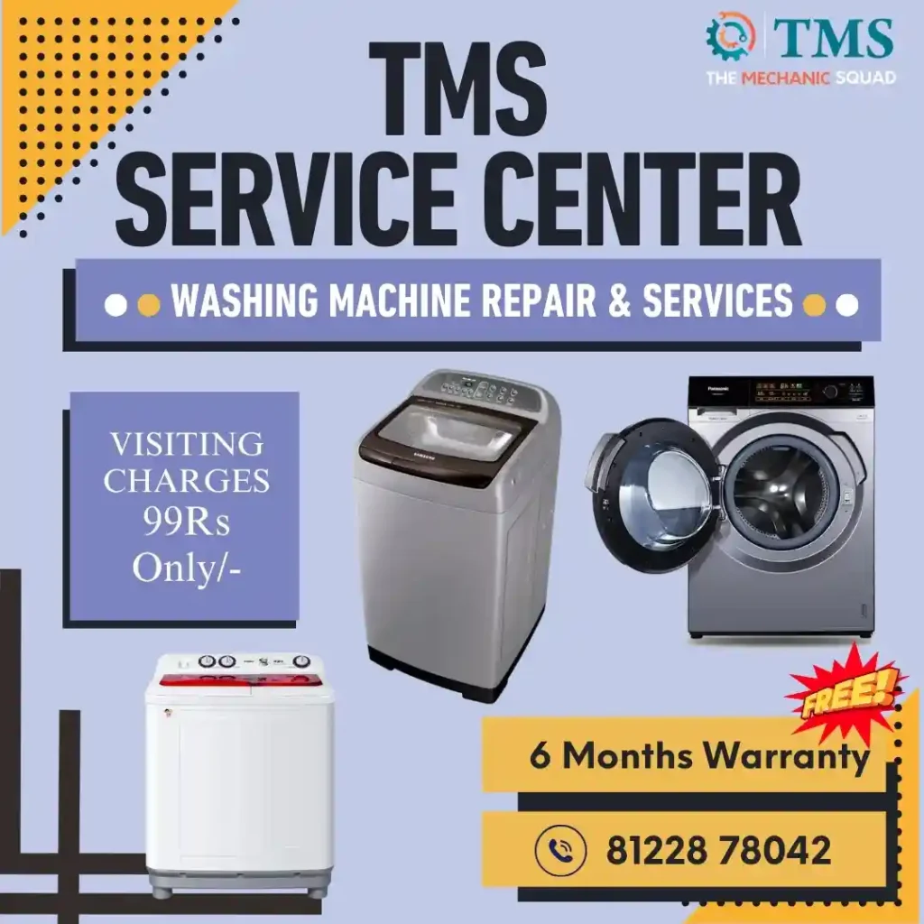 Washing Machine Repair Services in Kolathur, Chennai – TMS Service Center