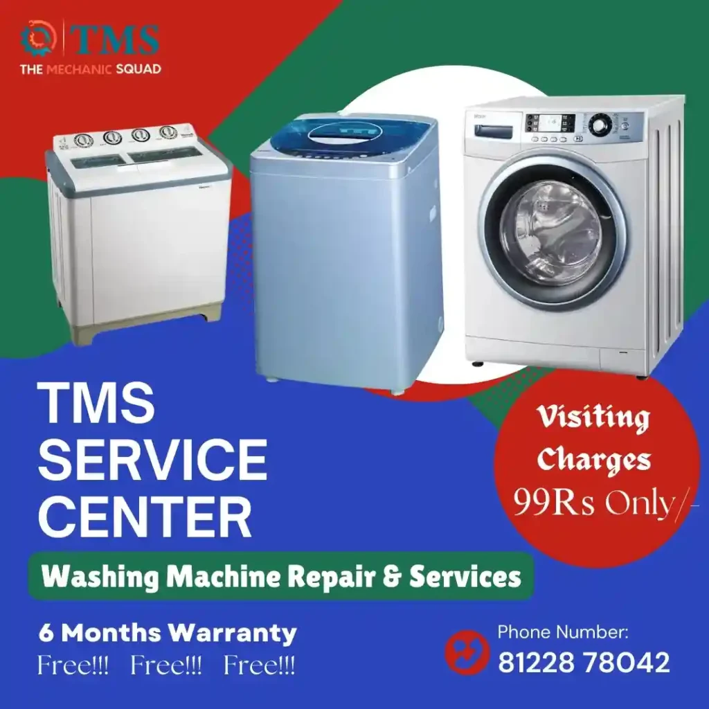 Washing Machine Repair Services in Korattur, Chennai – TMS Service Center