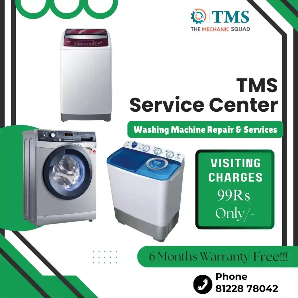 Washing Machine Repair Services in Kothwal Market, Chennai – TMS Service Center