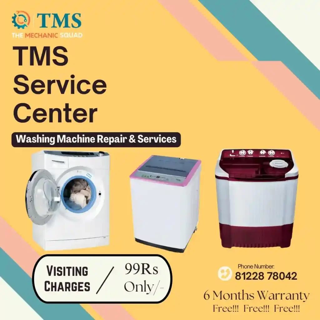 Washing Machine Repair Services in Kottur Madras, Chennai – TMS Service Center