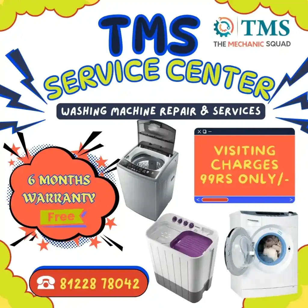 Washing Machine Repair Services in Kotturpuram, Chennai – TMS Service Center