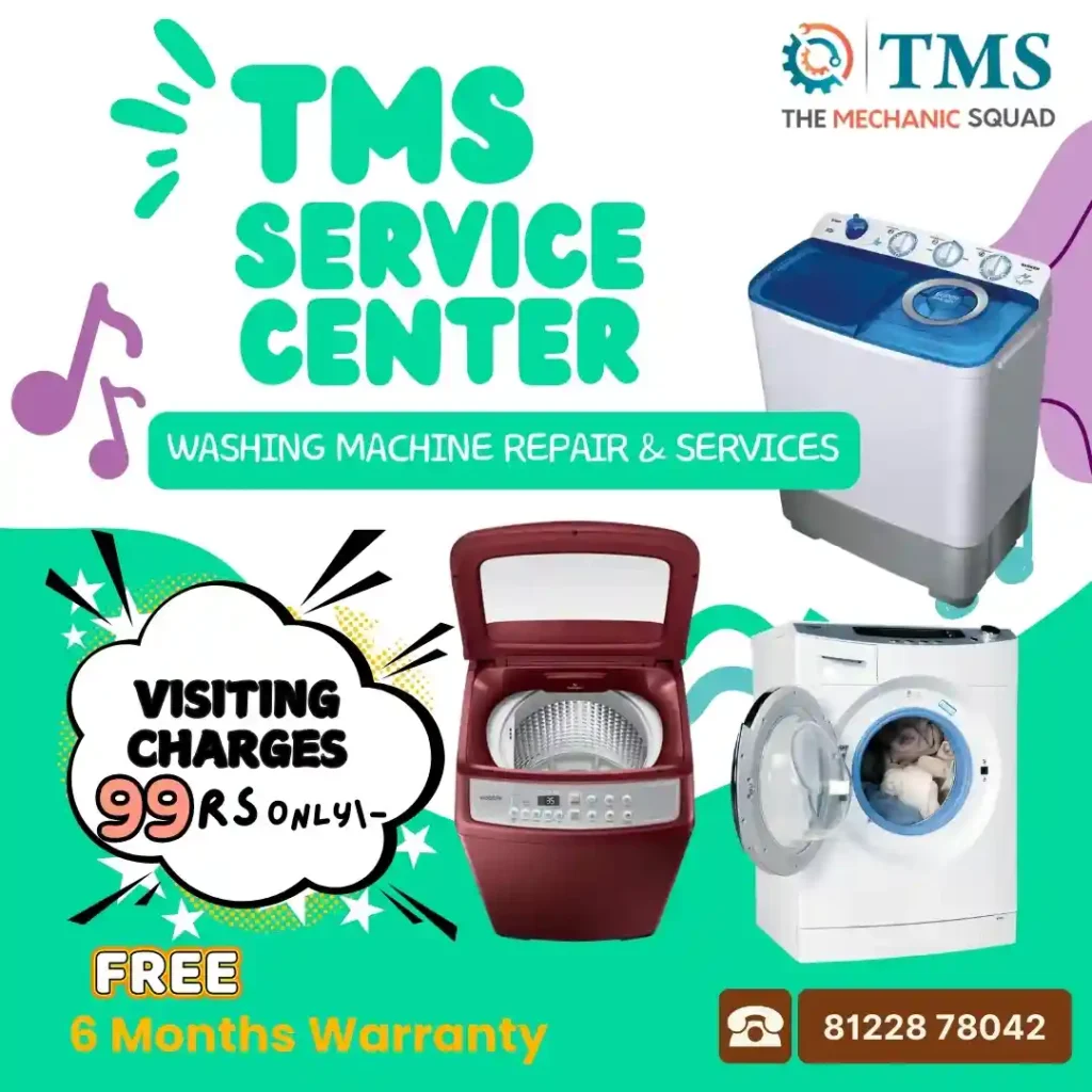 Washing Machine Repair Services in Kumaran Nagar, Chennai – TMS Service Center