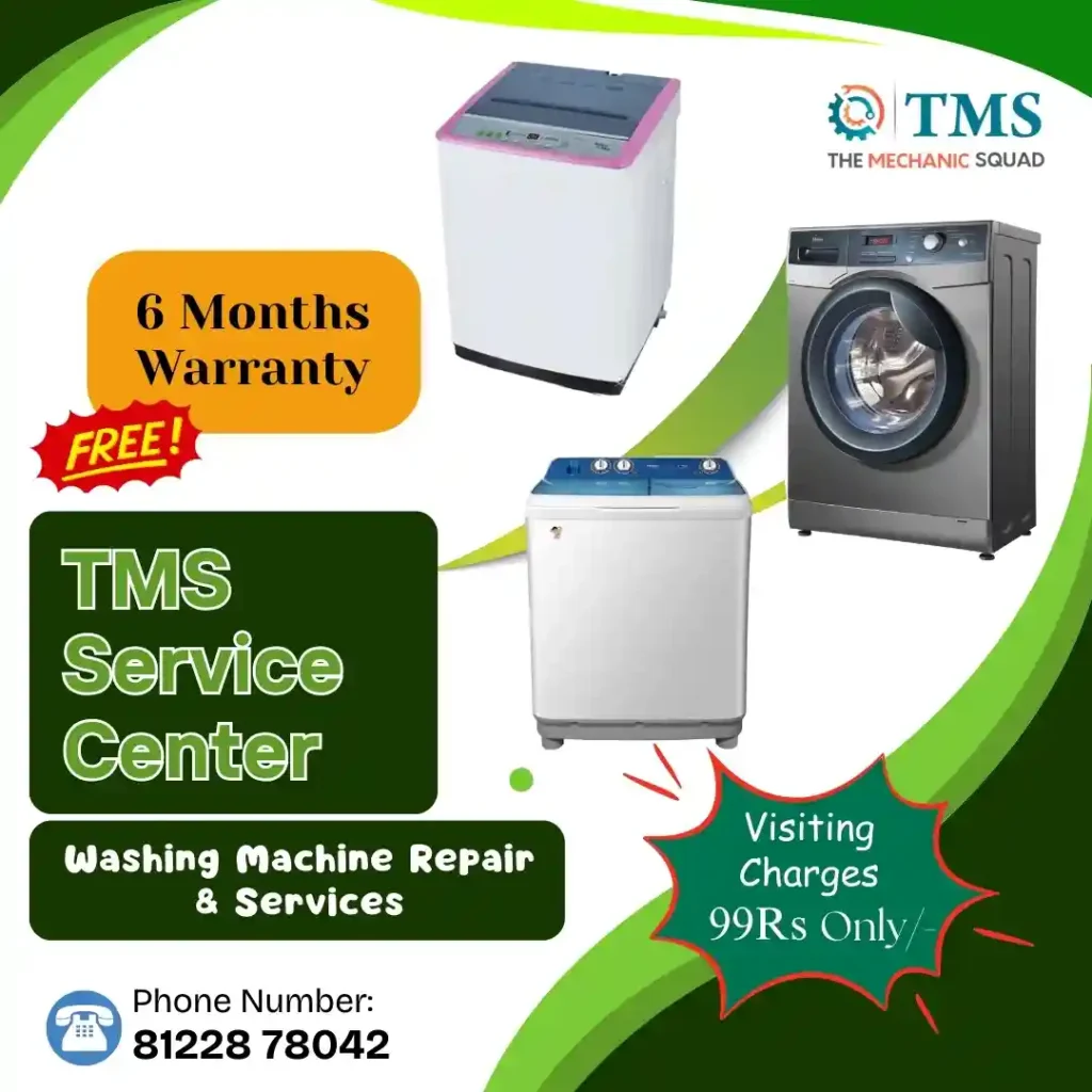 Washing Machine Repair Services in Kunnathur Kanchipuram, Chennai – TMS Service Center