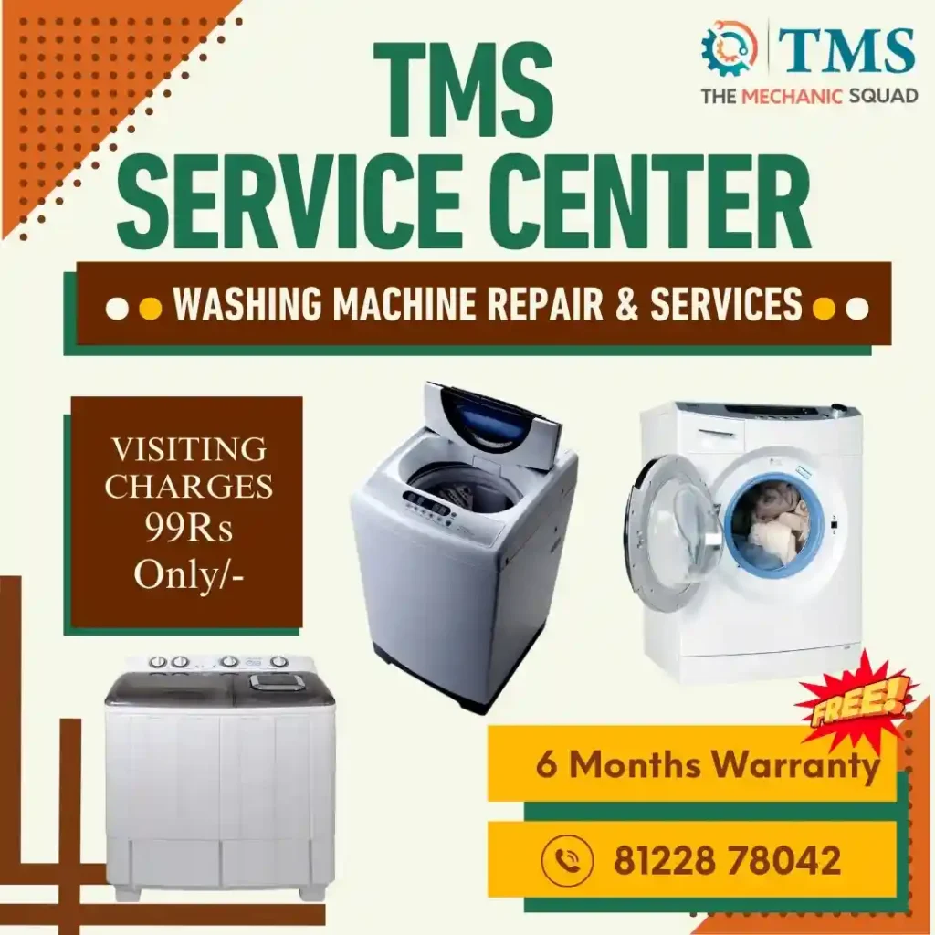Washing Machine Repair Services in Kunnur, Chennai – TMS Service Center