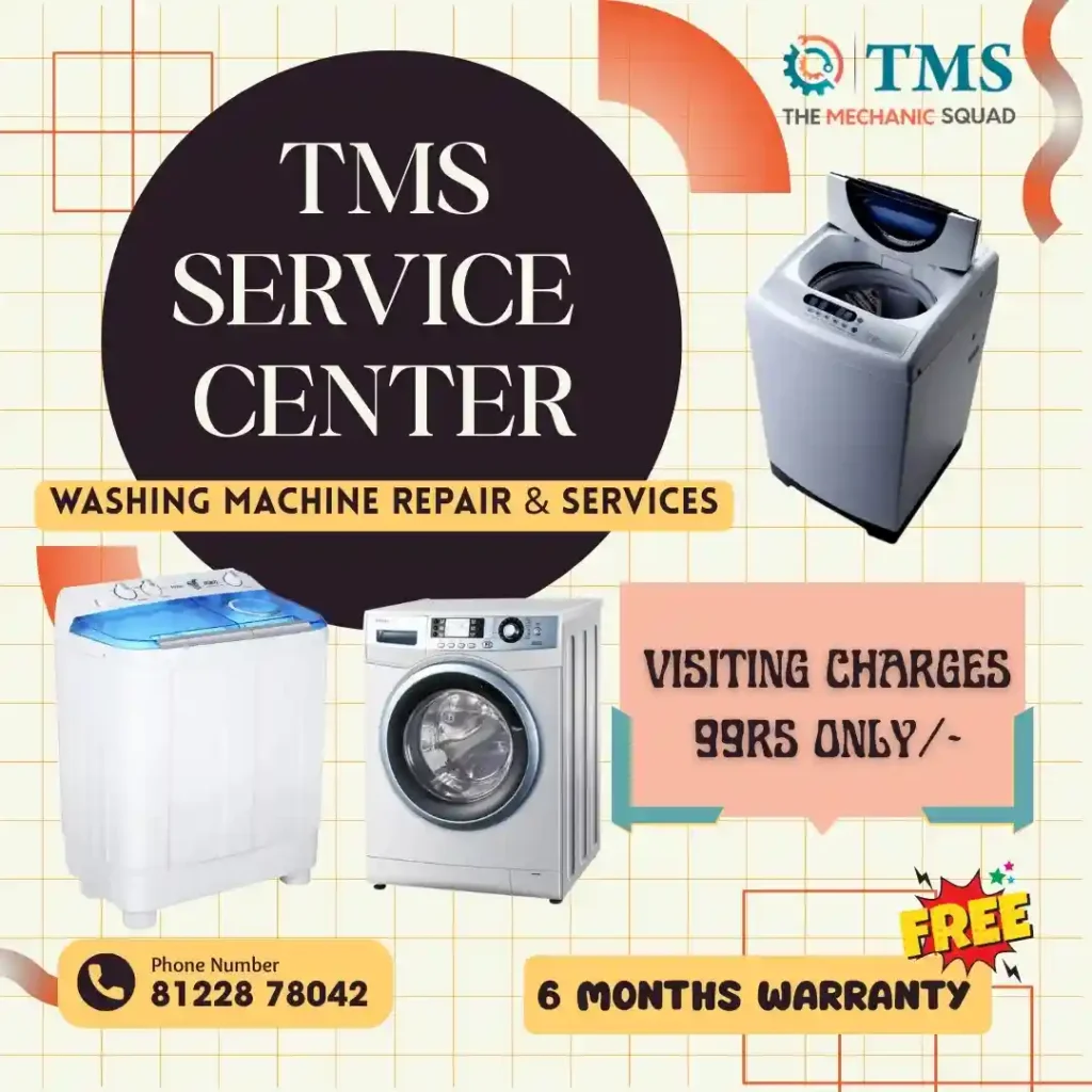 Washing Machine Repair Services in Lakshmipuram, Chennai – TMS Service Center