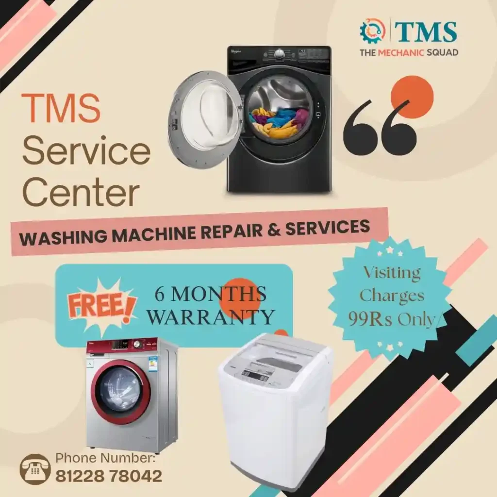 Washing Machine Repair Services in Loyola College, Chennai – TMS Service Center