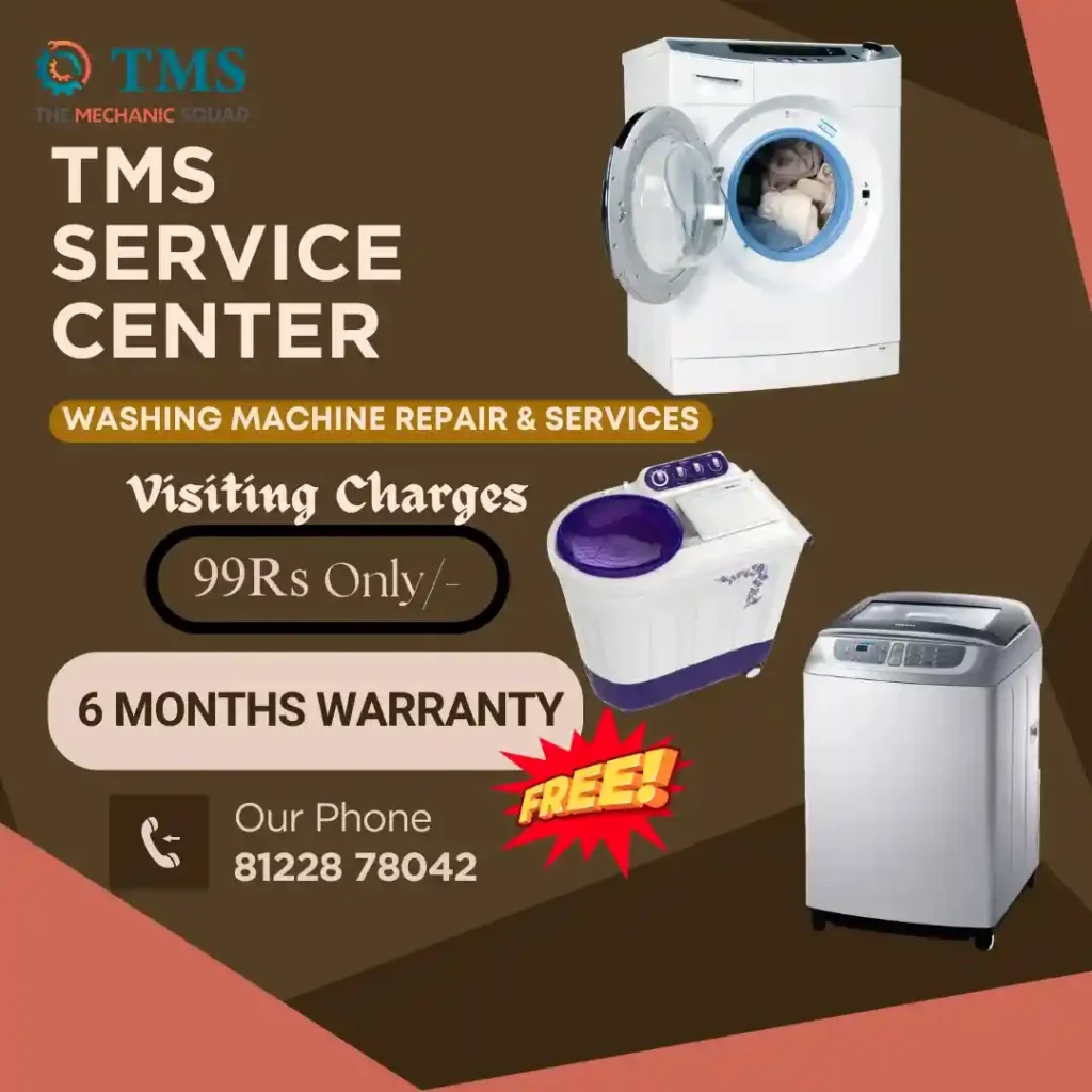 Washing Machine Repair Services in M.G.R. Garden, Chennai – TMS Service Center