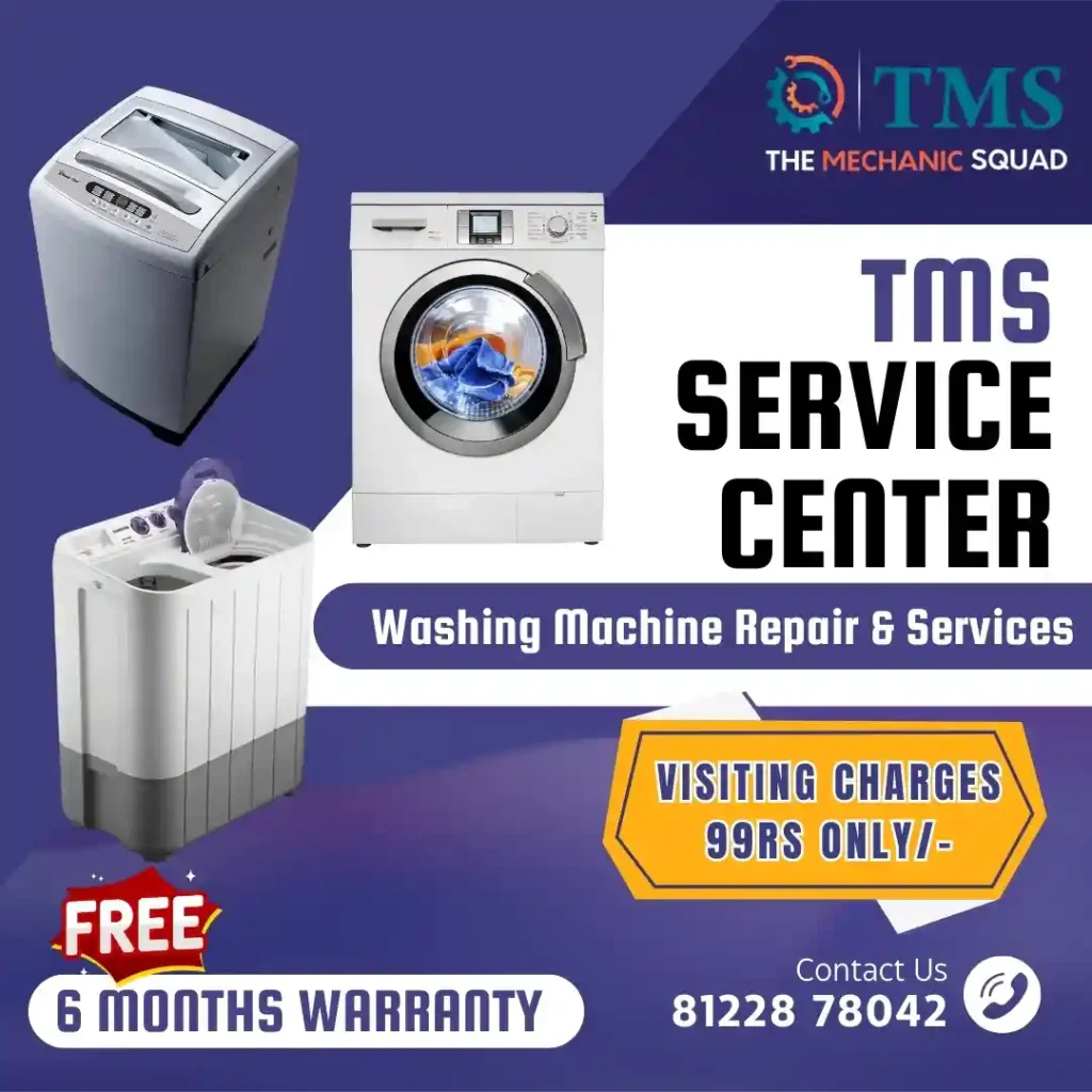 Washing Machine Repair Services in MKB Nagar, Chennai – TMS Service Center