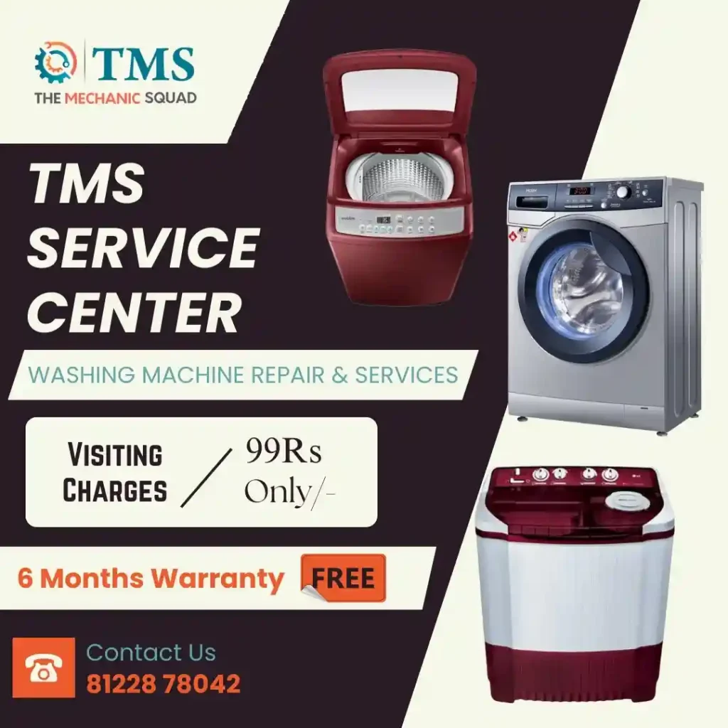 Washing Machine Repair Services in MPT Staff Colony, Chennai – TMS Service Center