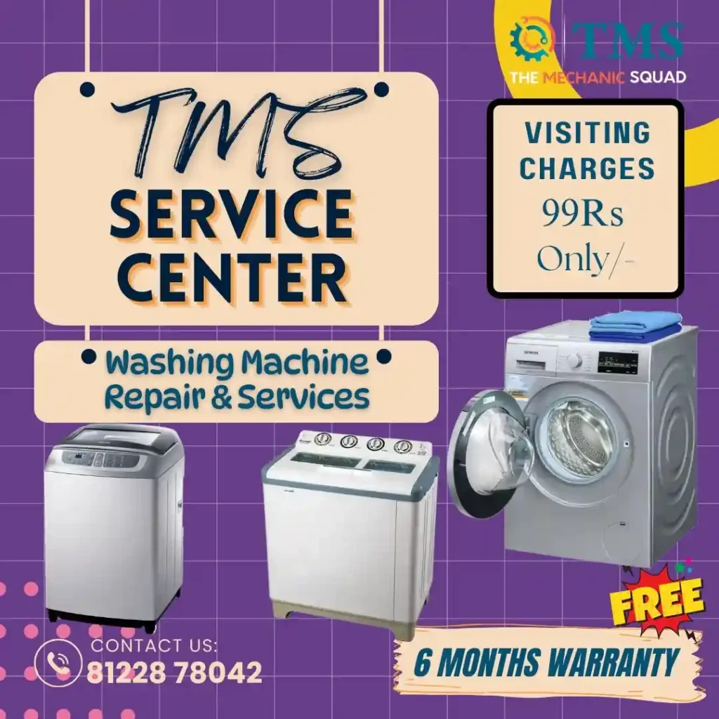 Washing Machine Repair Services in Madhavaram, Chennai – TMS Service Center