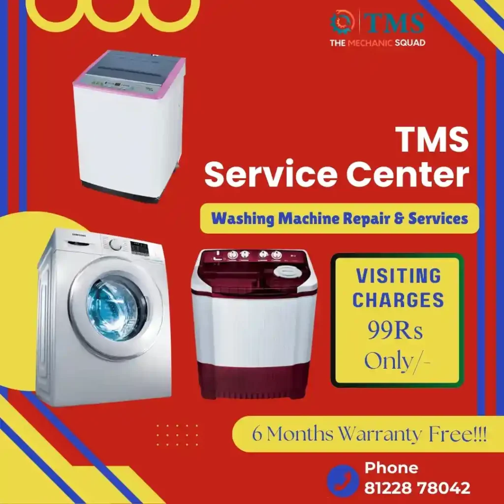 Washing Machine Repair Services in Madras Presidency College, Chennai – TMS Service Center