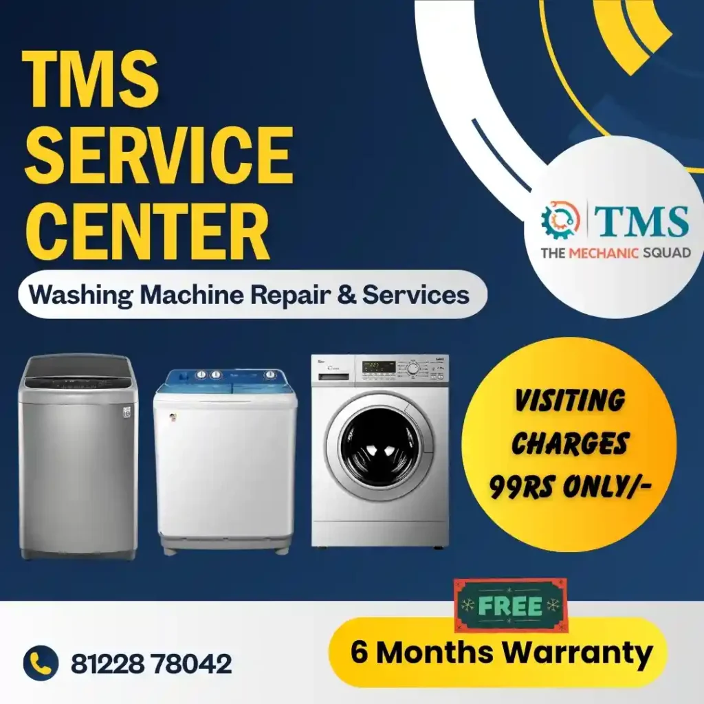 Washing Machine Repair Services in Madura metu palayam, Chennai – TMS Service Center