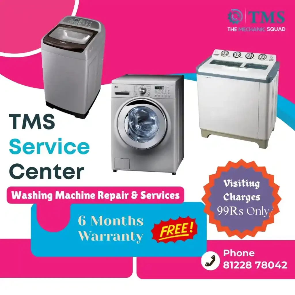 Washing Machine Repair Services in Mambalam East, Chennai – TMS Service Center
