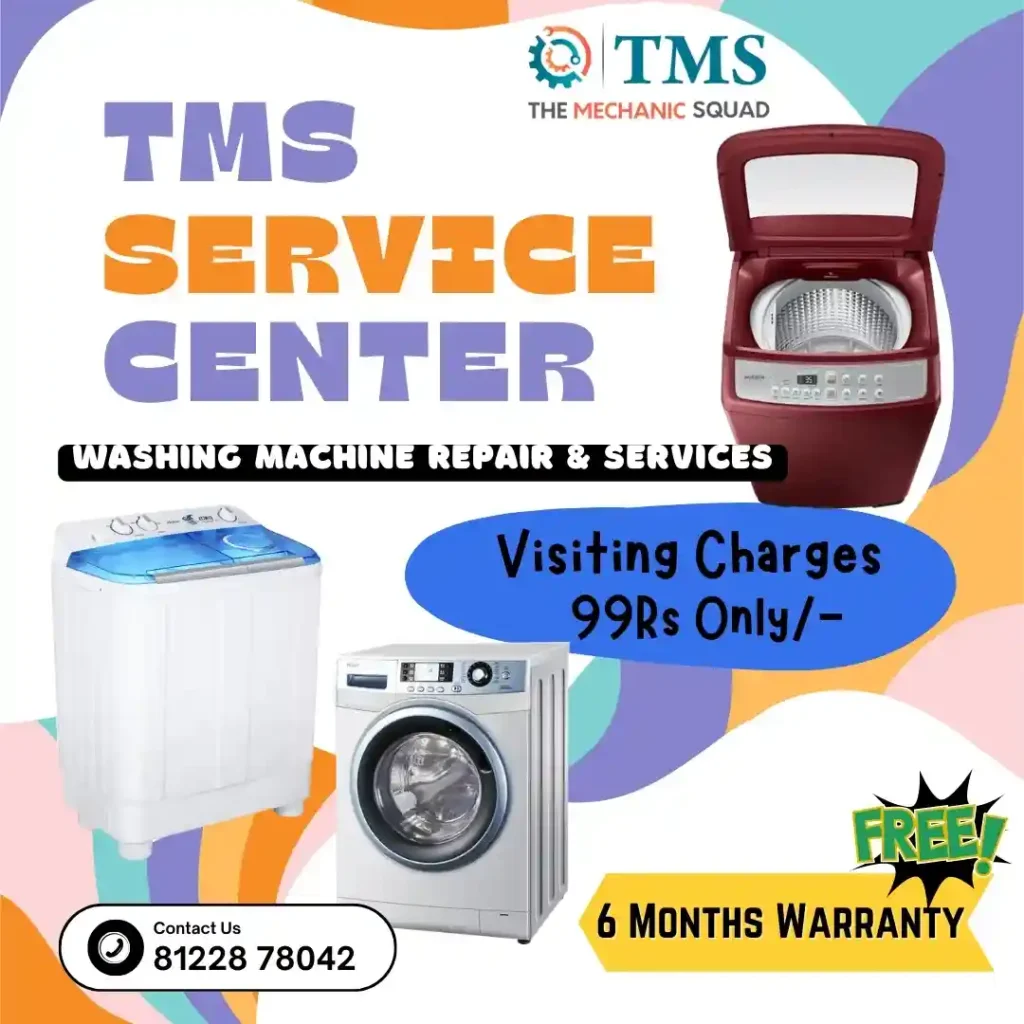 Washing Machine Repair Services in Manali, Chennai – TMS Service Center
