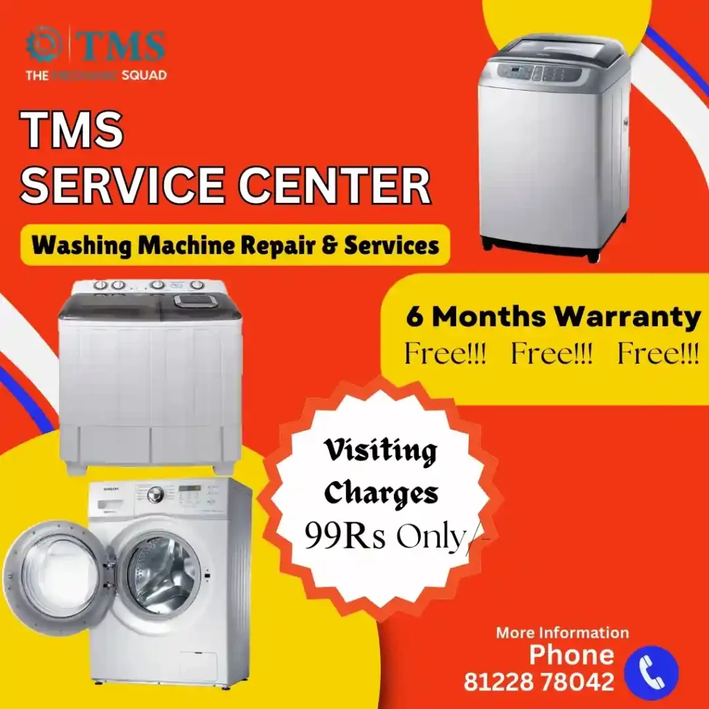Washing Machine Repair Services in Manapakkam, Chennai – TMS Service Center