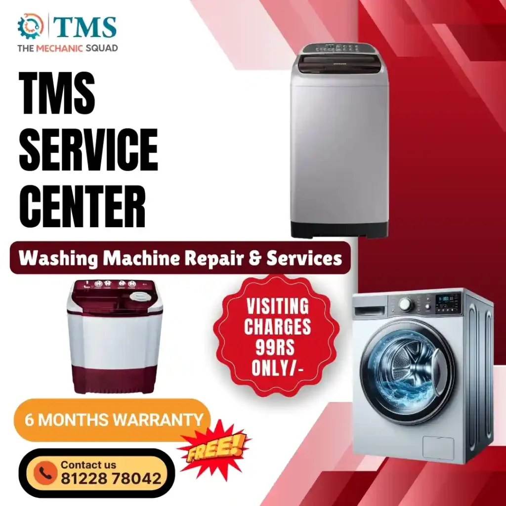 Washing Machine Repair Services in Mandavalli, Chennai – TMS Service Center