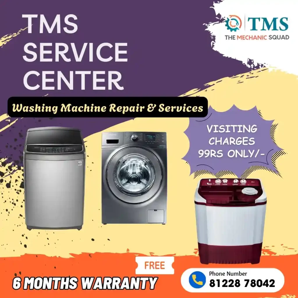Washing Machine Repair Services in Mandavelipakkam, Chennai – TMS Service Center
