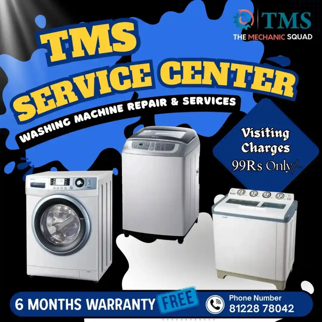 Washing Machine Repair Services in Mannadi, Chennai – TMS Service Center
