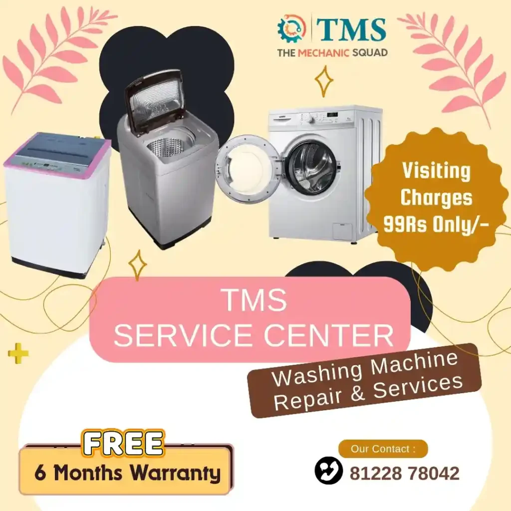 Washing Machine Repair Services in Mettupalayam, Chennai – TMS Service Center