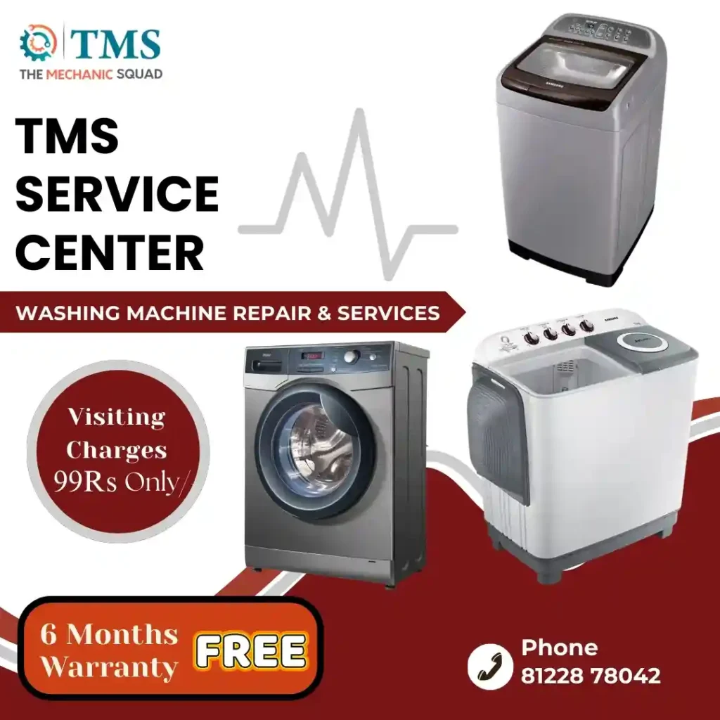 Washing Machine Repair Services in Mint Buildings, Chennai – TMS Service Center