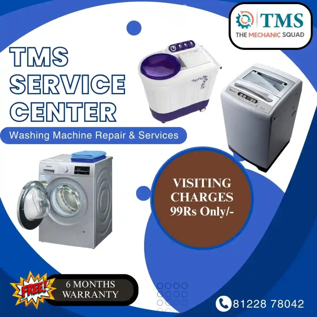 Washing Machine Repair Services in Mint, Chennai – TMS Service Center
