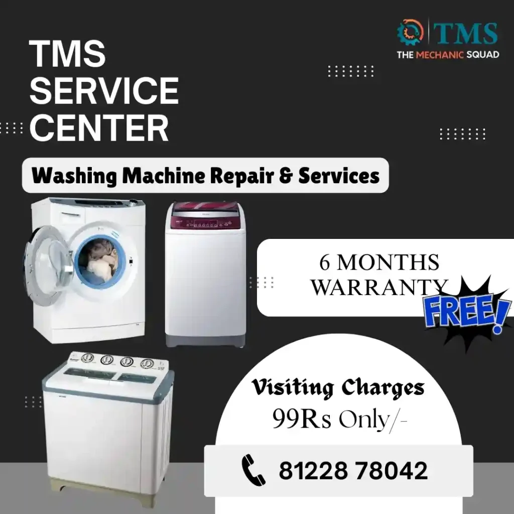 Washing Machine Repair Services in Mogappair, Chennai – TMS Service Center