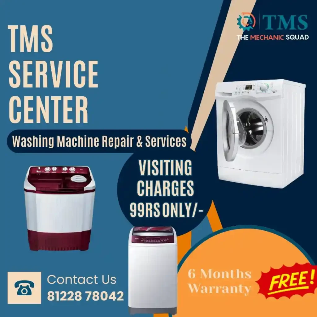 Washing Machine Repair Services in Moolacheri, Chennai – TMS Service Center