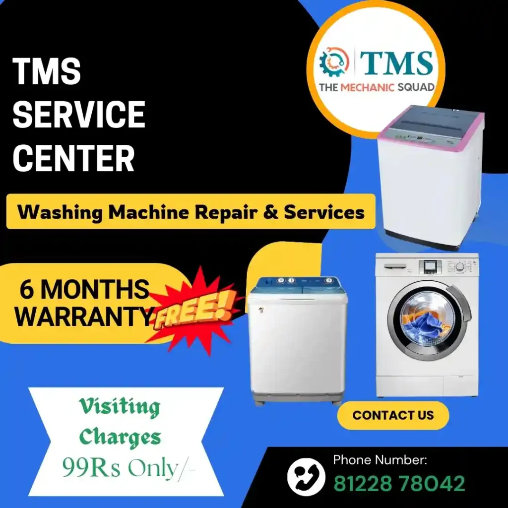 Washing Machine Repair Services in Mudichur, Chennai – TMS Service Center