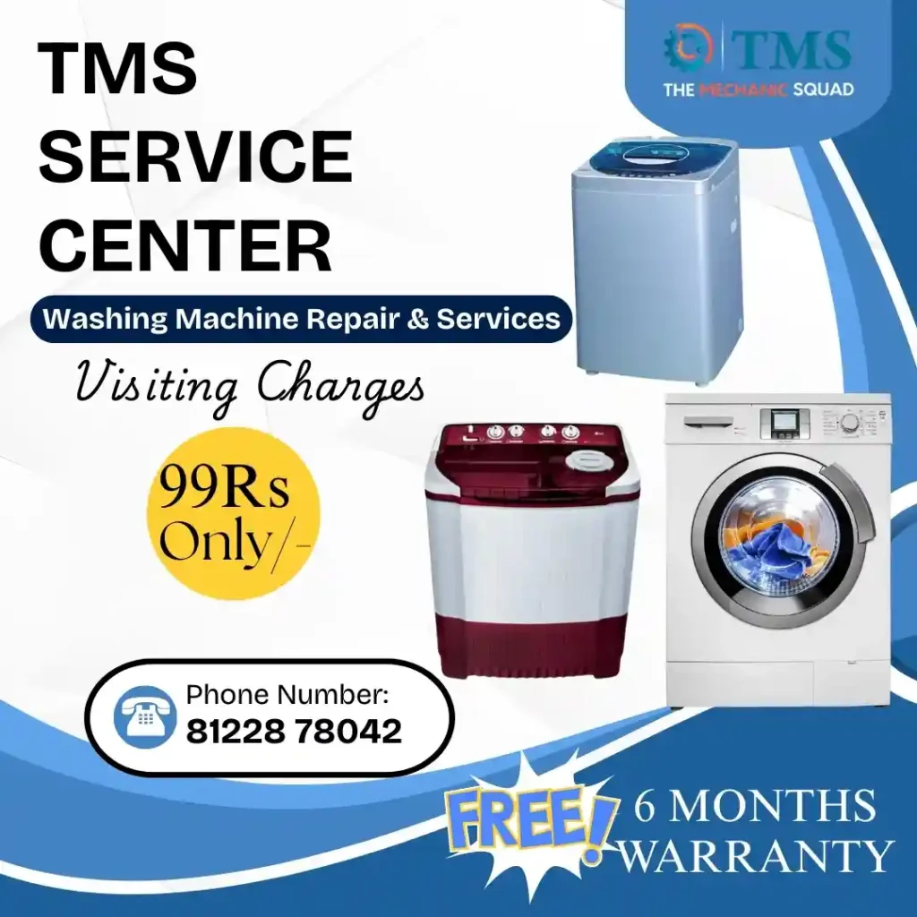 Washing Machine Repair Services in Mugalivakkam, Chennai – TMS Service Center