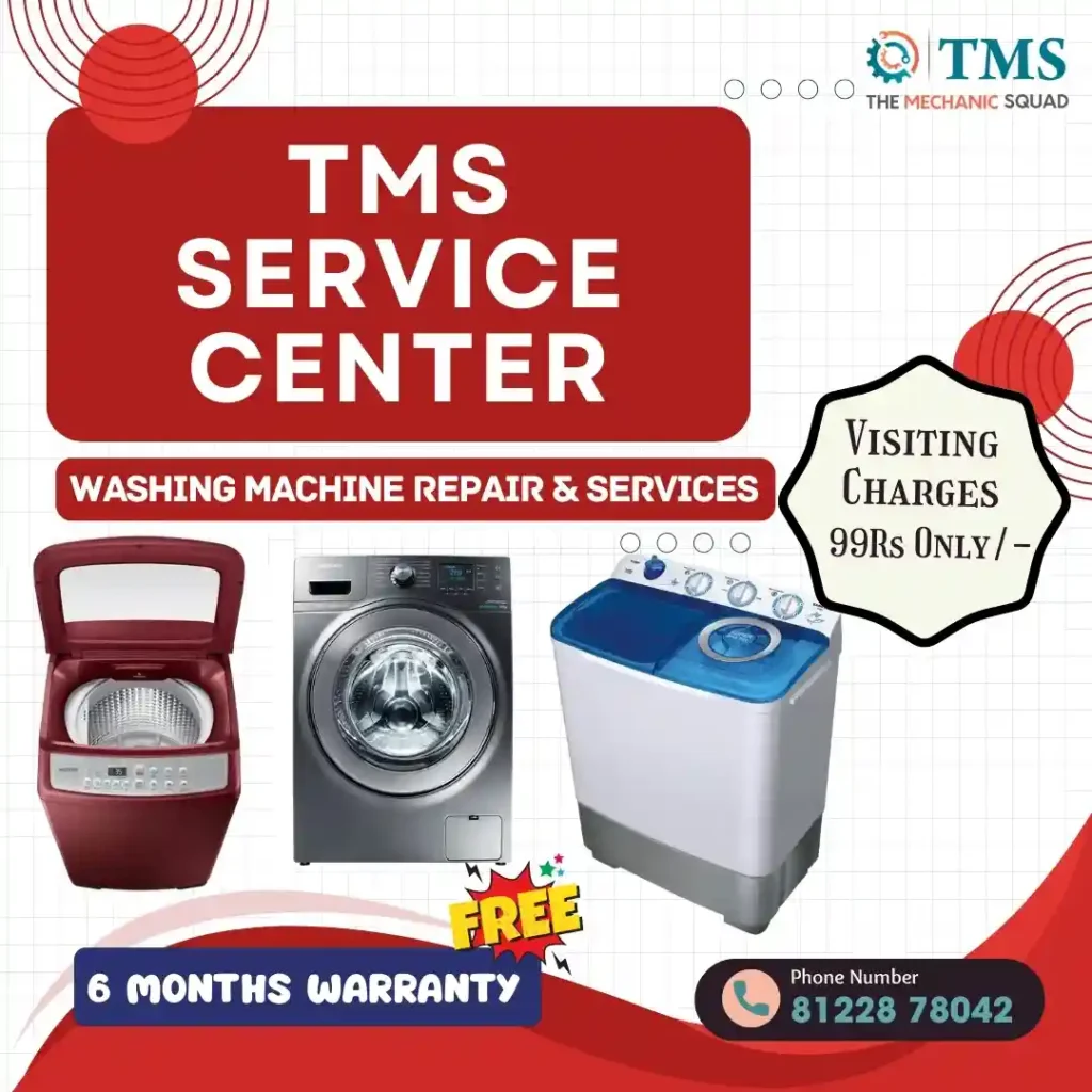 Washing Machine Repair Services in Mugappair, Chennai – TMS Service Center