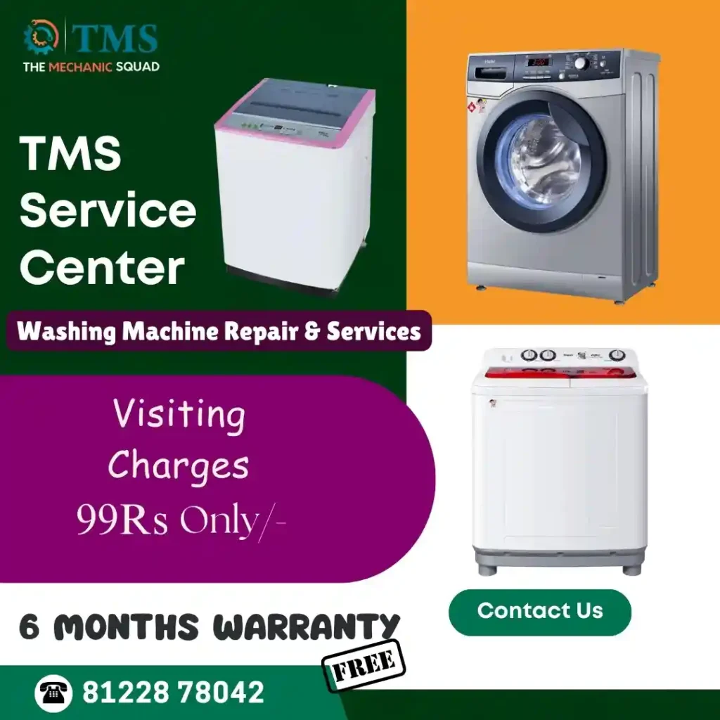 Washing Machine Repair Services in Muthialpet, Chennai – TMS Service Center